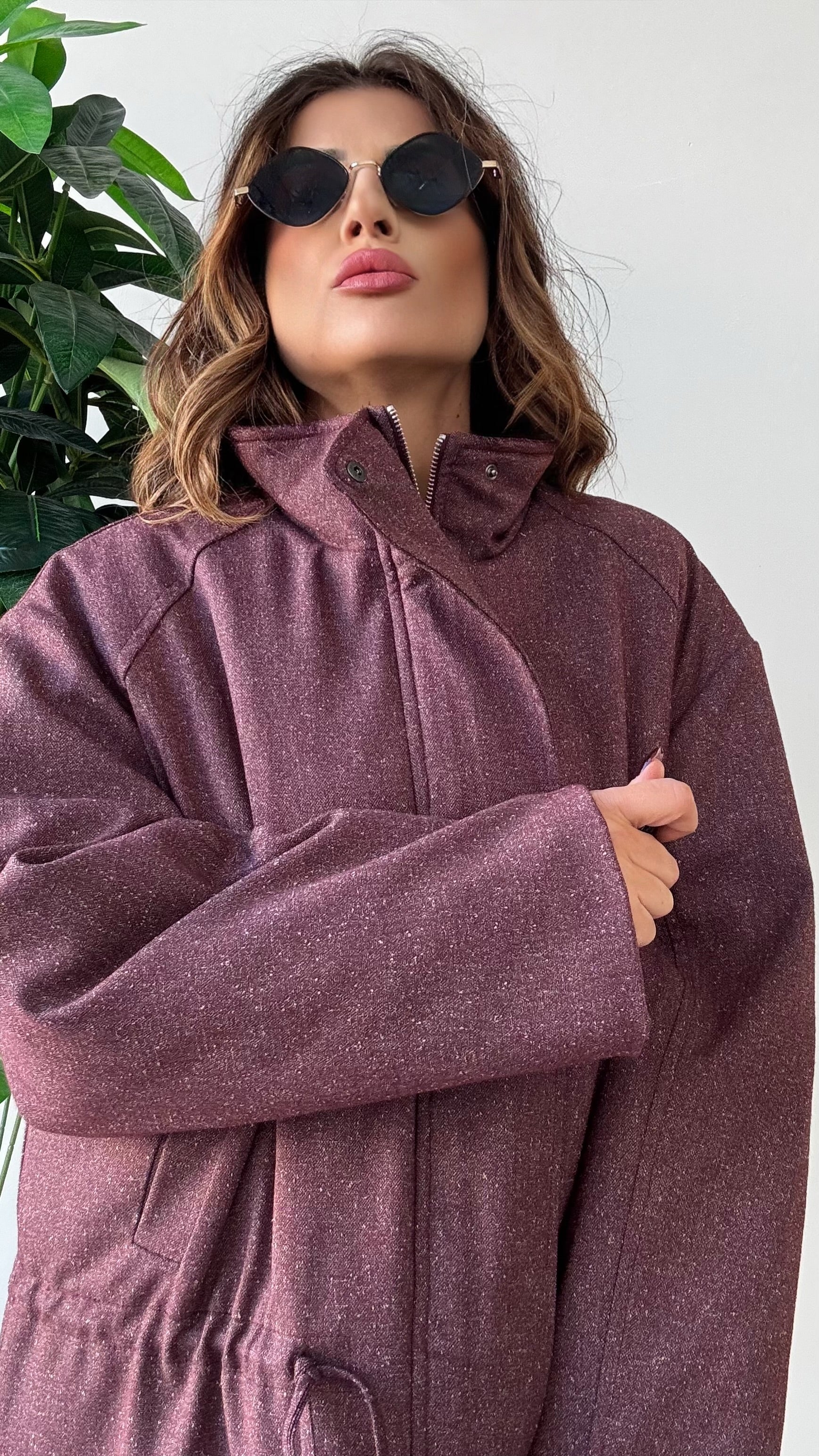 GIUBBOTTO LUMINA BORDEAUX 014