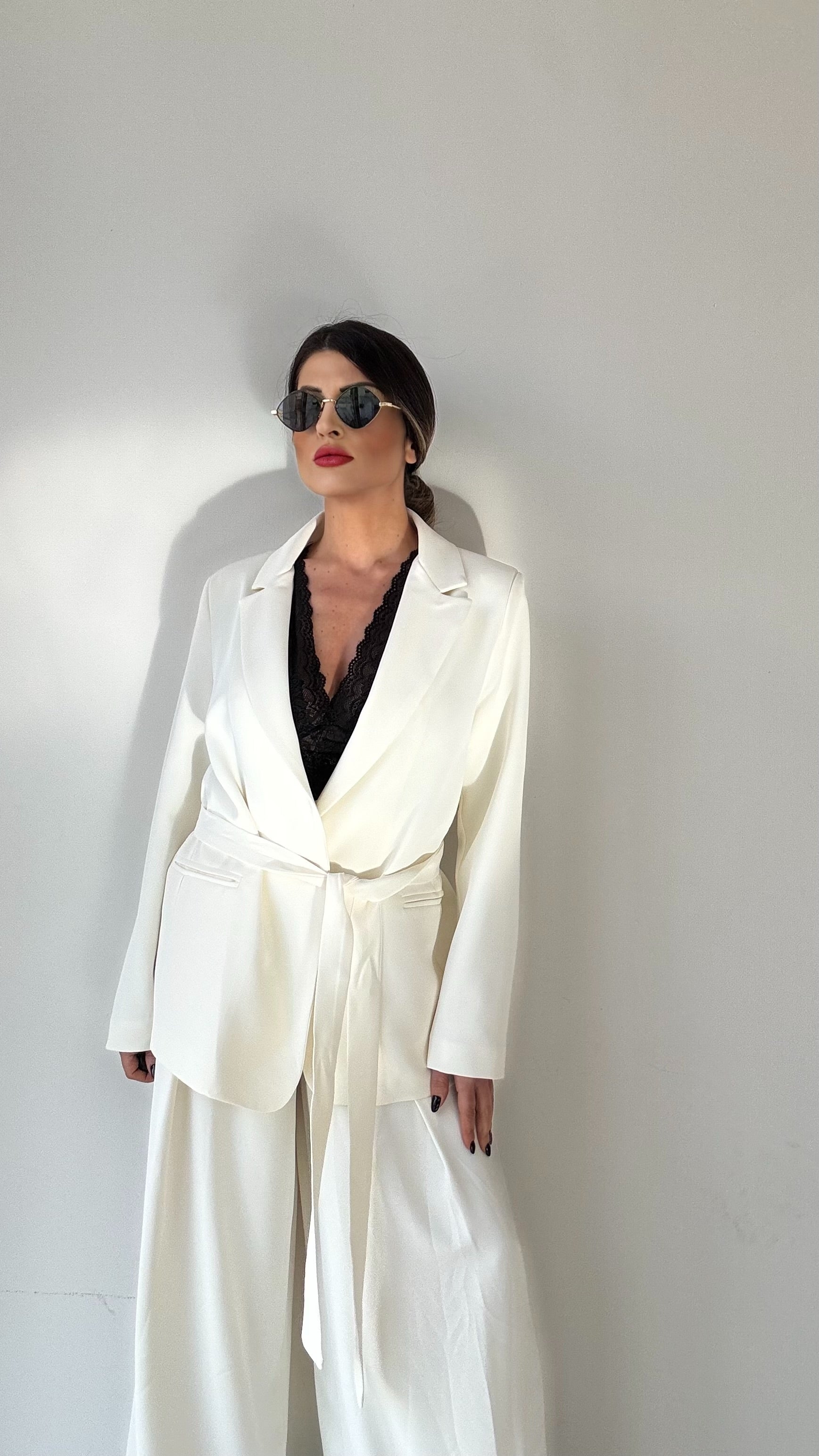 TAILLEUR BIANCO ILARY BY LUMINA