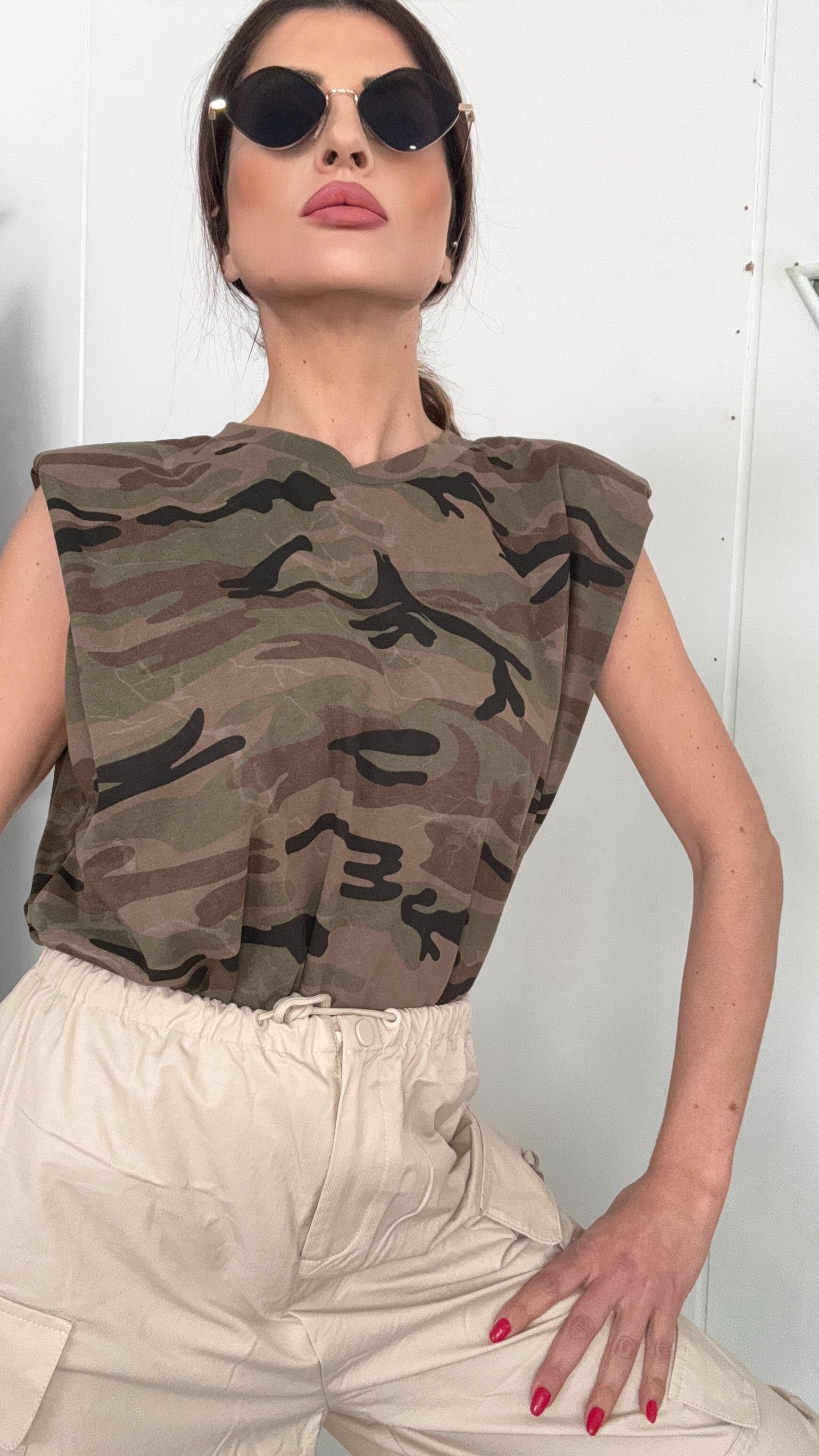 CANOTTA T SHIRT MILITARE LUMINA 04