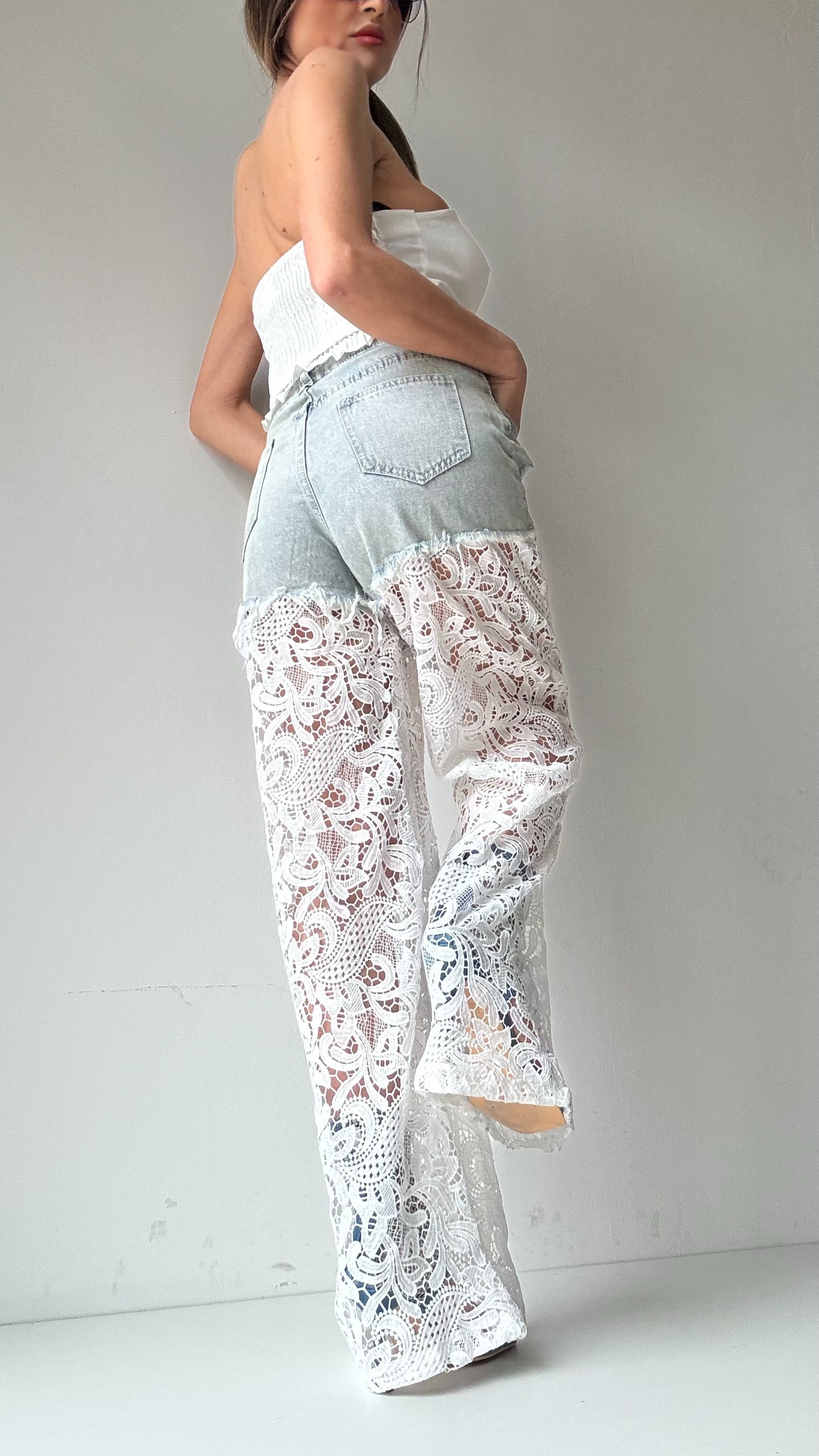 Jeans IN PIZZO