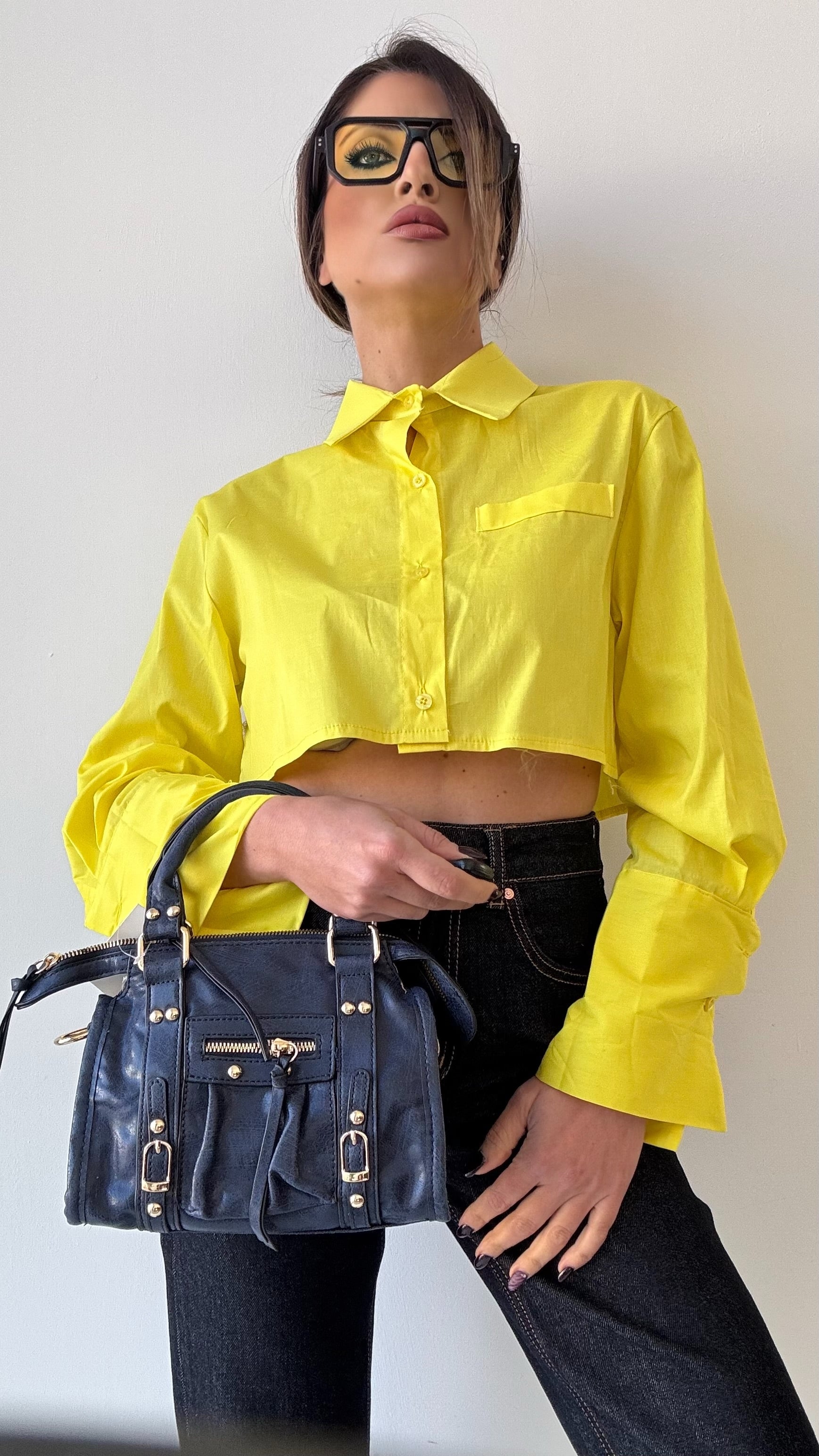 CAMICIA CROP MOD ZARA