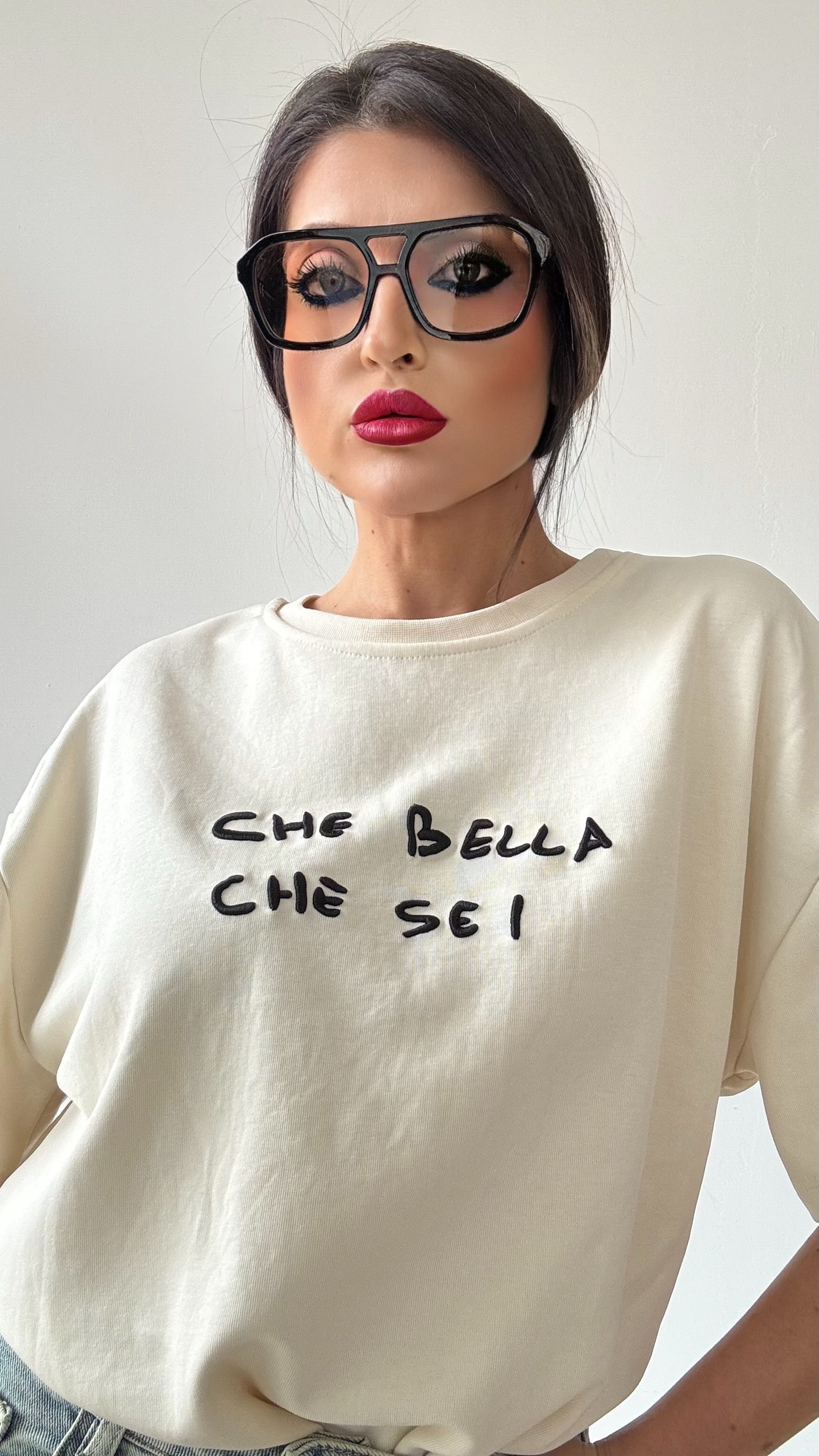 MAGLIA CHE BELLA CHE SEI  BY LUMINA