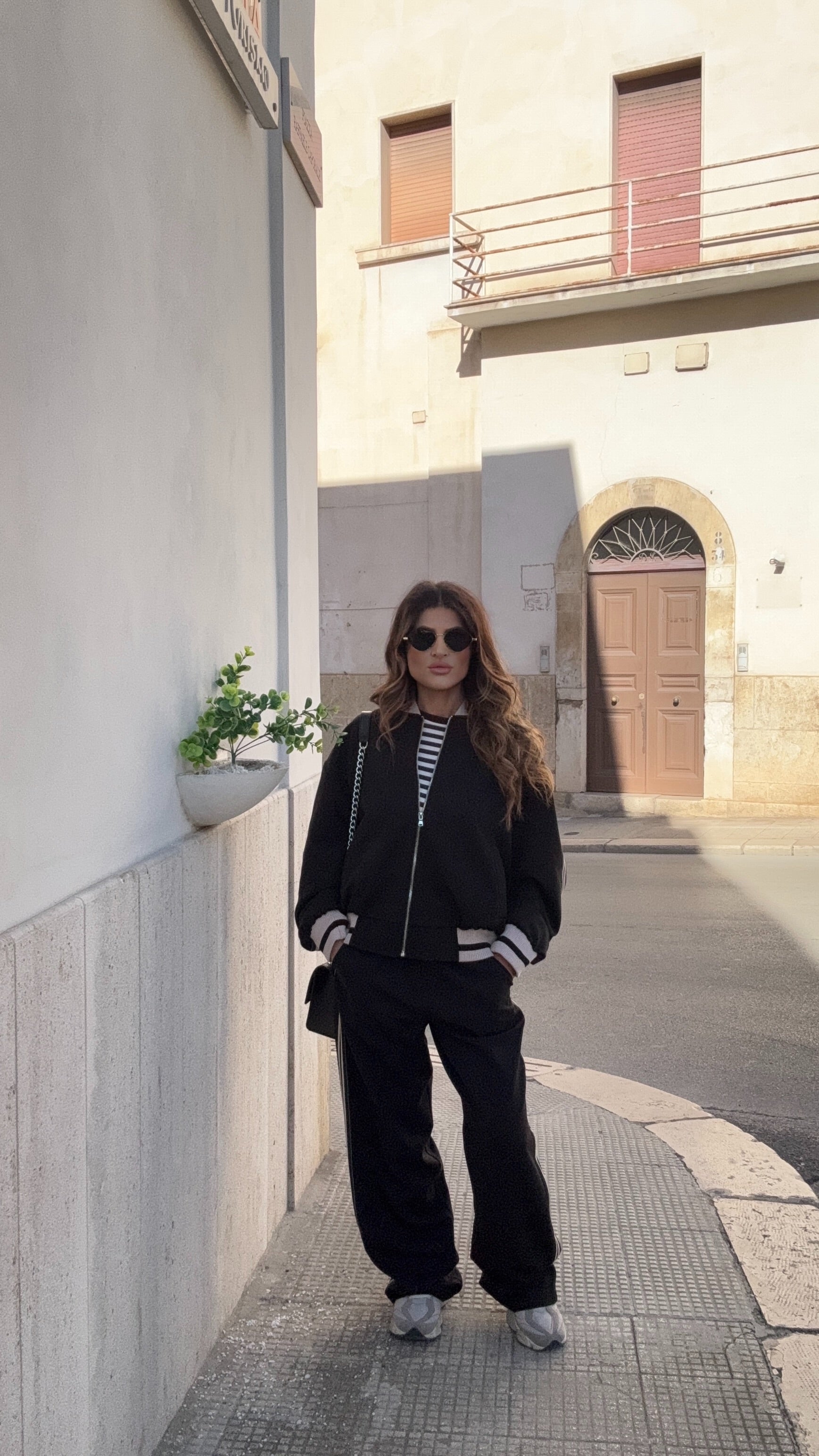 GIUBBOTTO BOMBER LUMINA STREET NERO