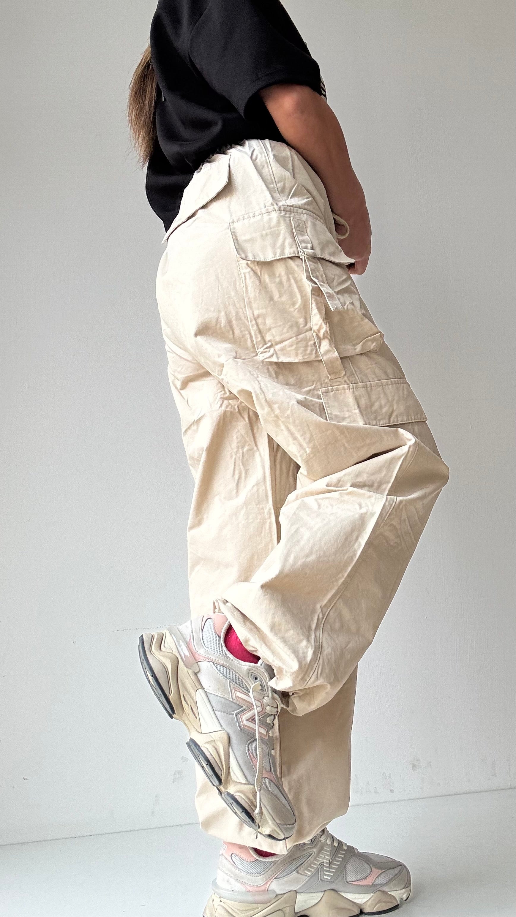 PANTALONE CON TASCONI APRICOT 1452