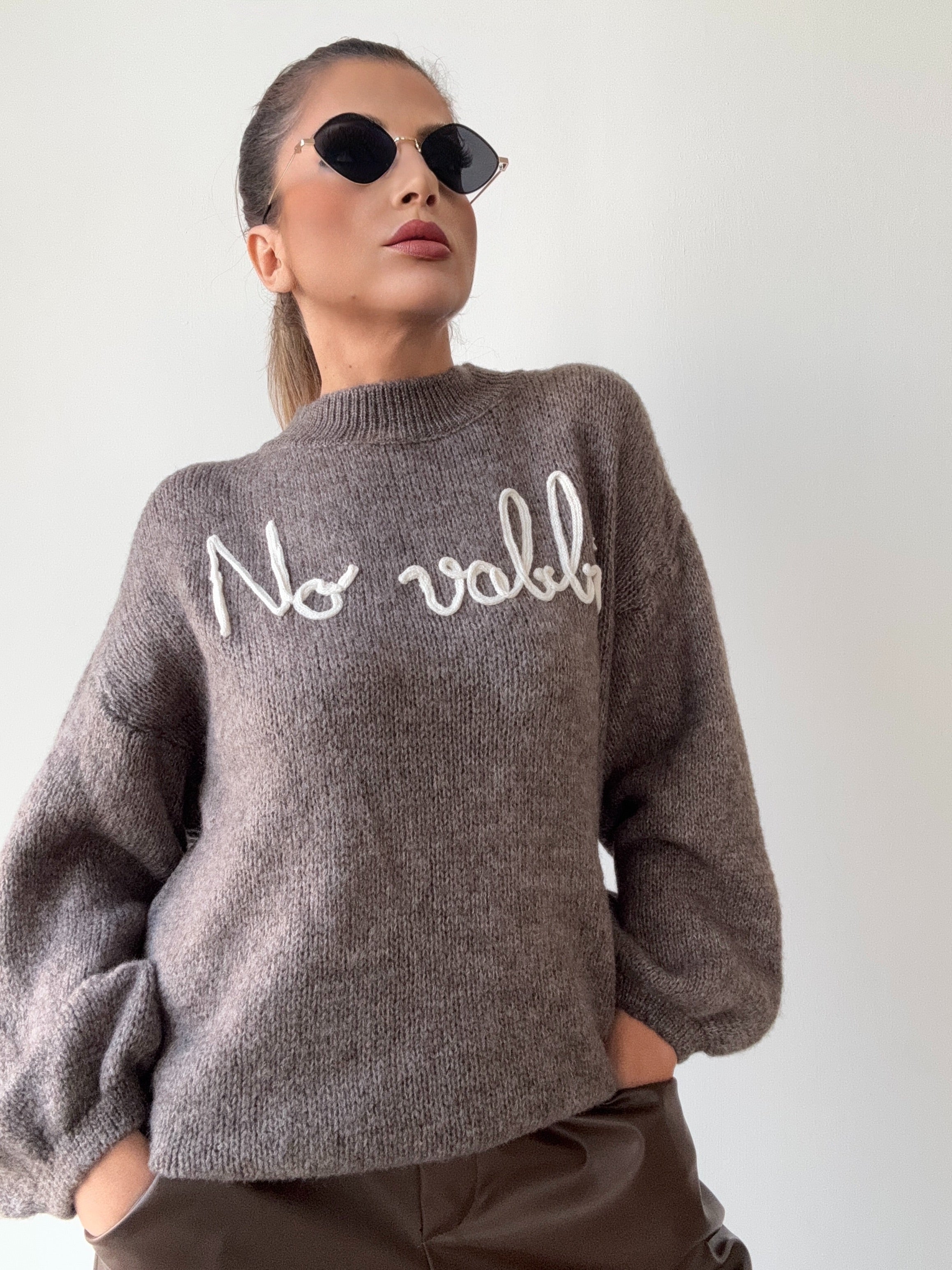 MAGLIONE  “NO VABBÈ”