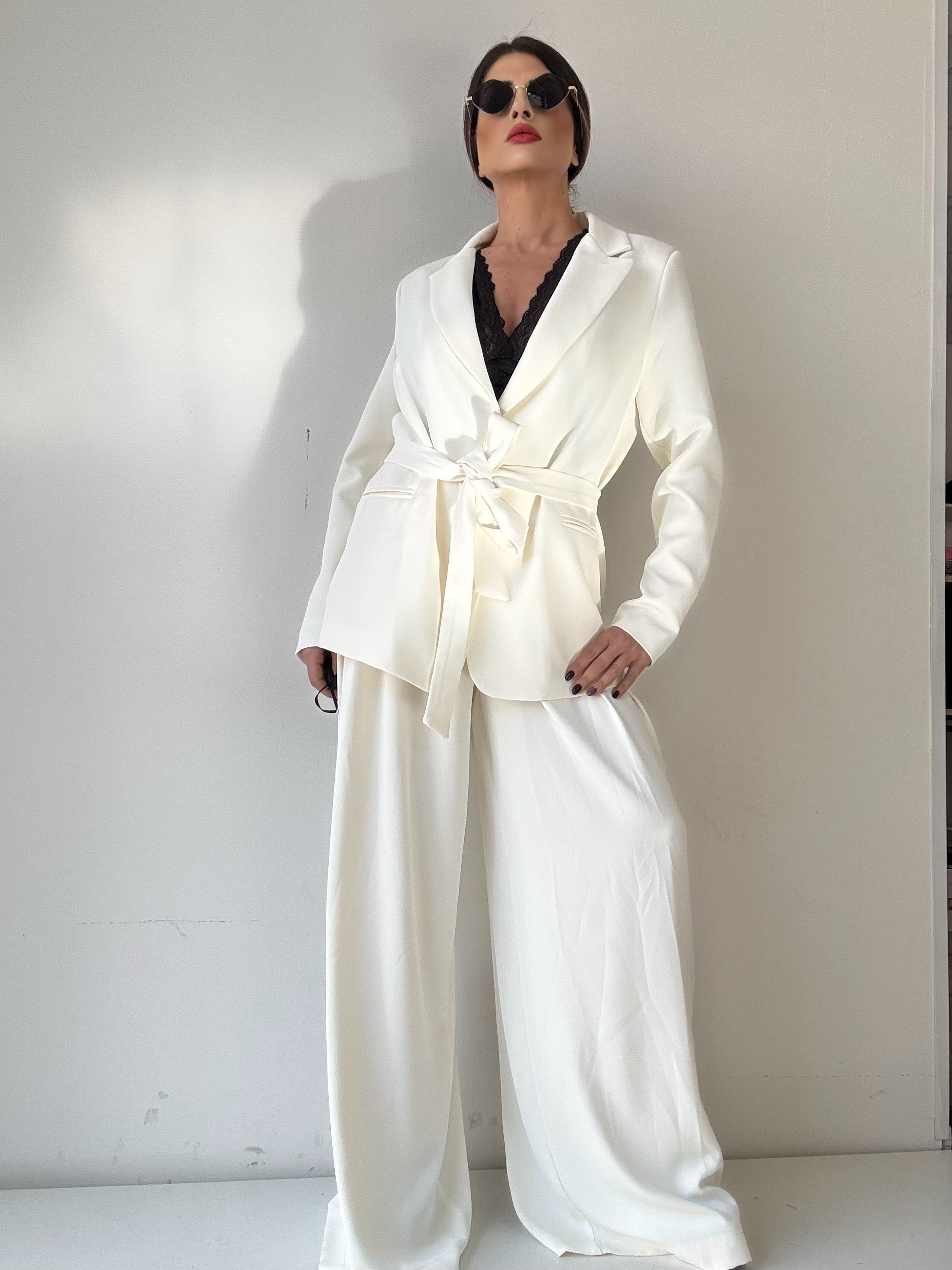TAILLEUR BIANCO ILARY BY LUMINA