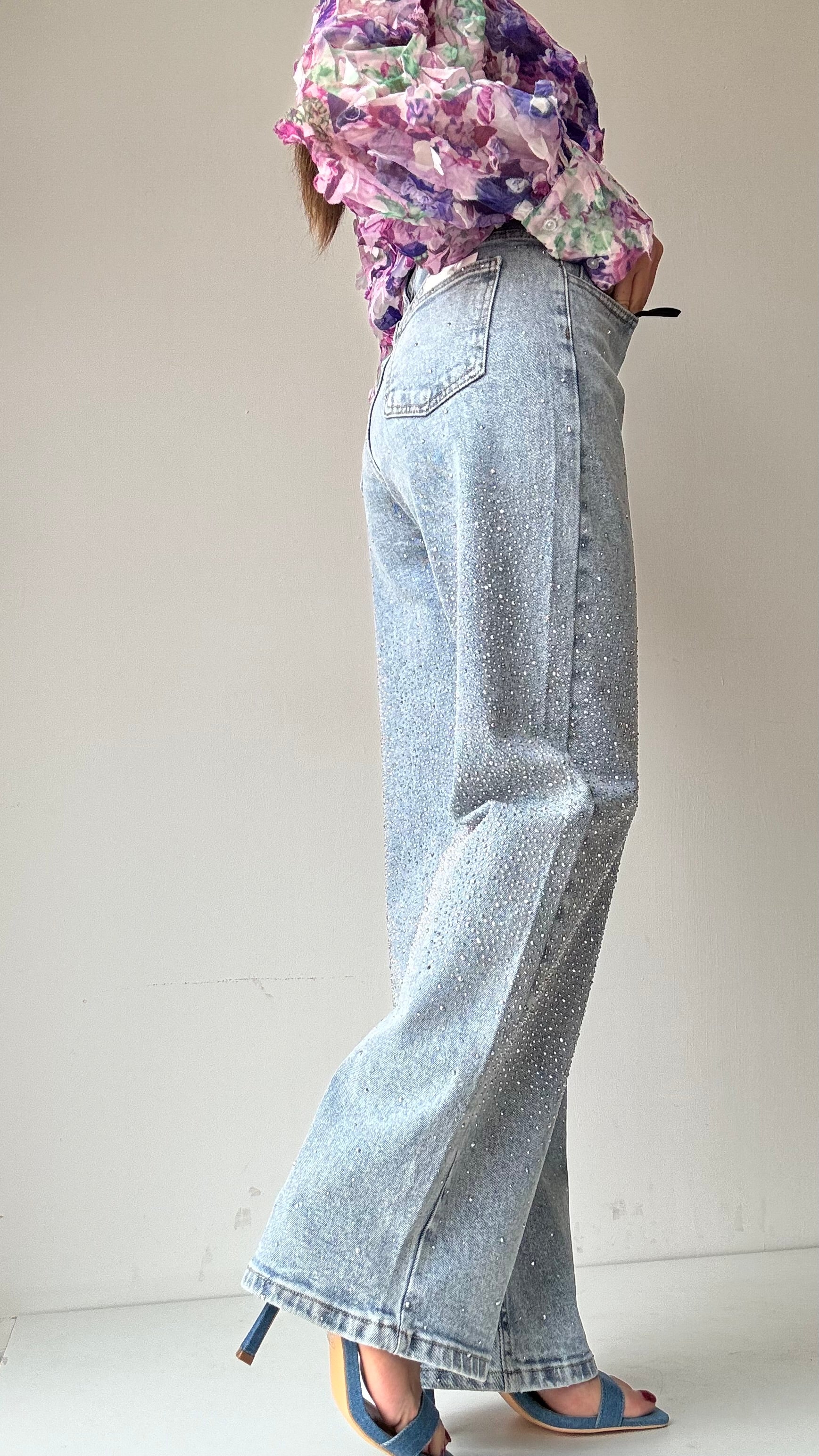 JEANS MONICA BRILLANTINATO 305