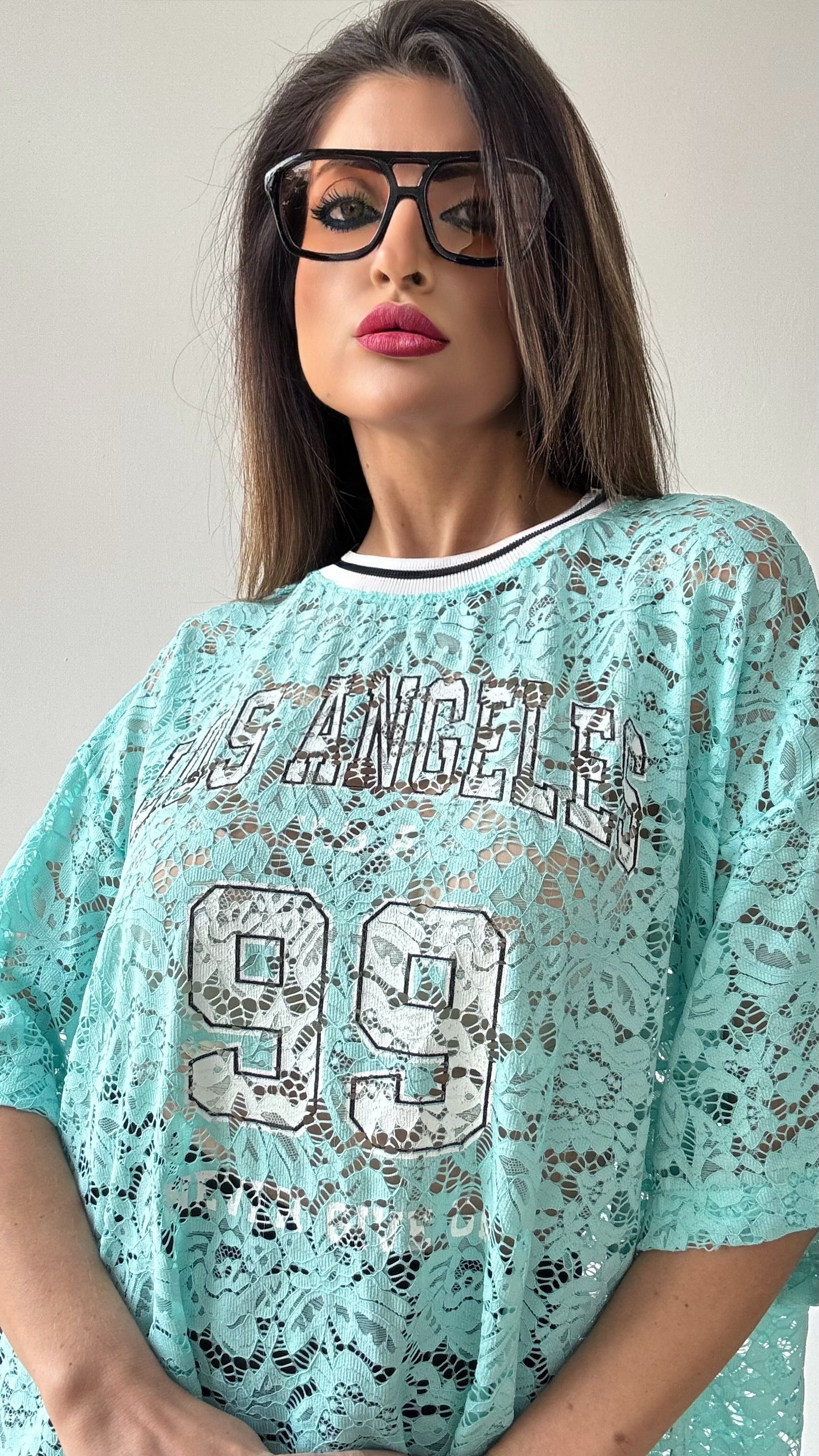 MAGLIA GIUSY  IN PIZZO BY LUMINA