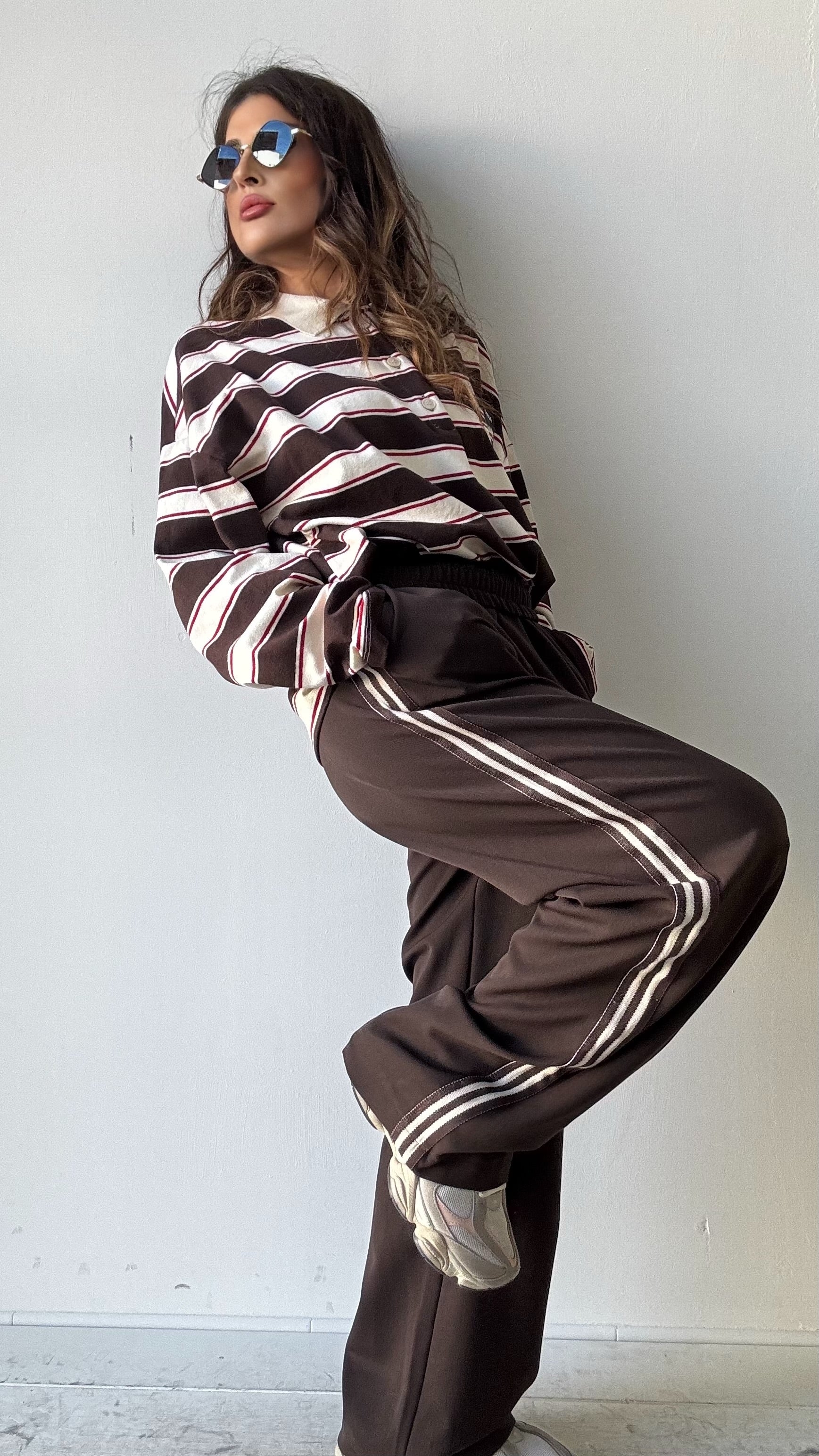 PANTALONE LUMINA STREET MARRONE