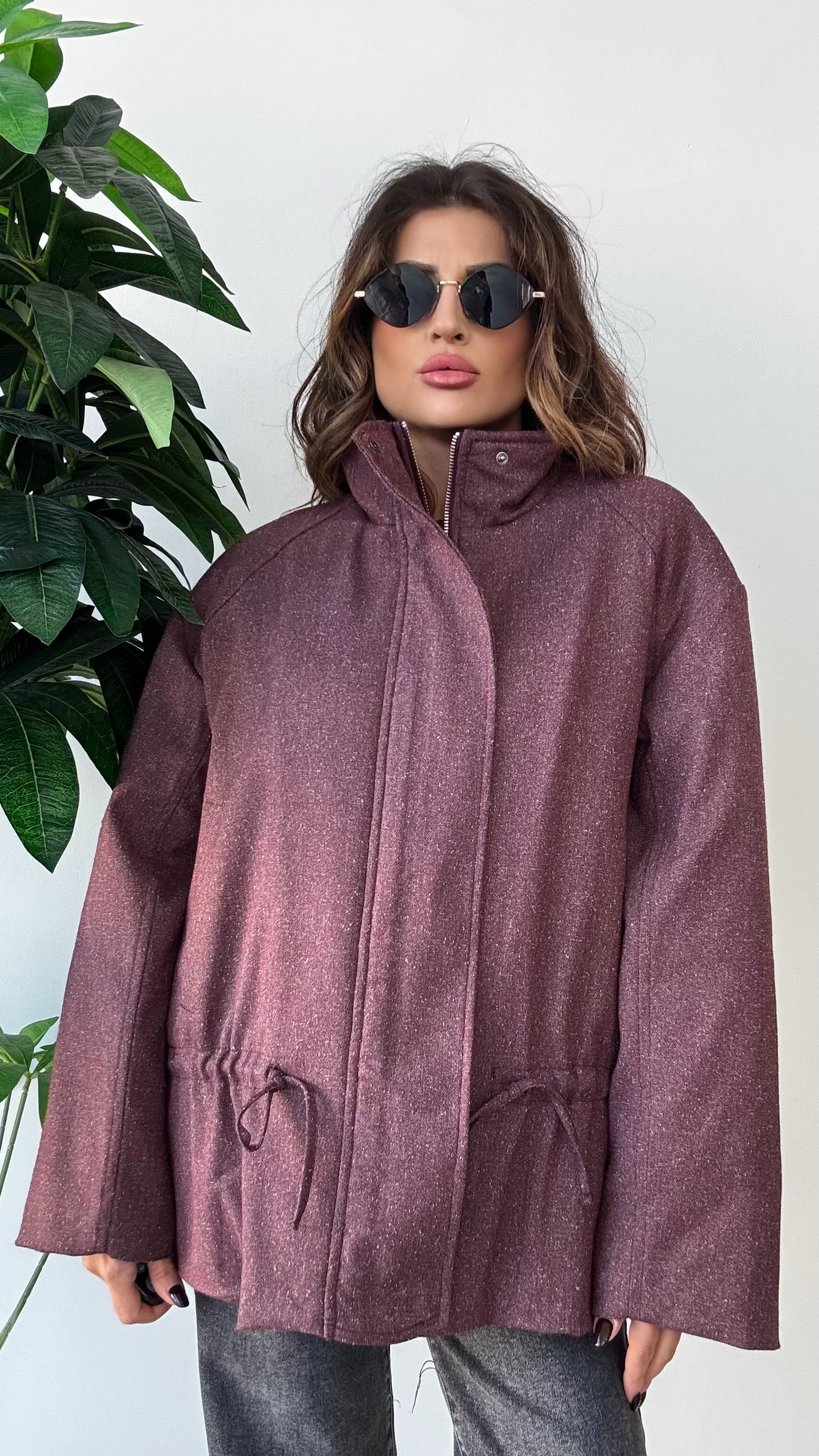 GIUBBOTTO LUMINA BORDEAUX 014