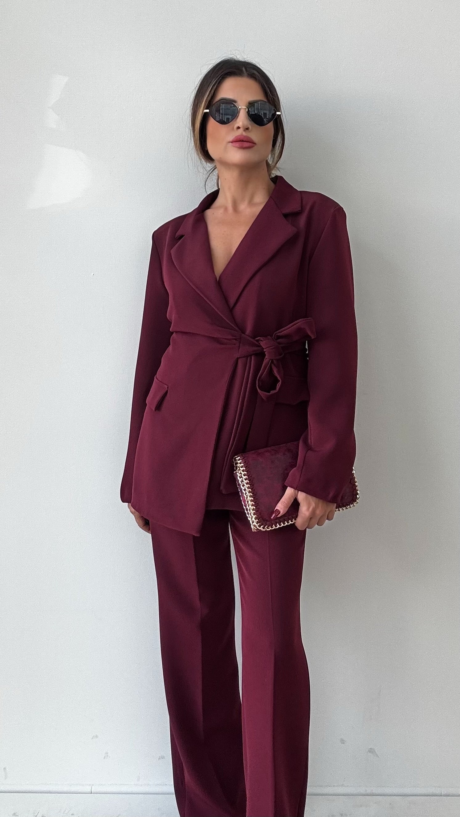 TAILLEUR ILARY  BORDEAUX