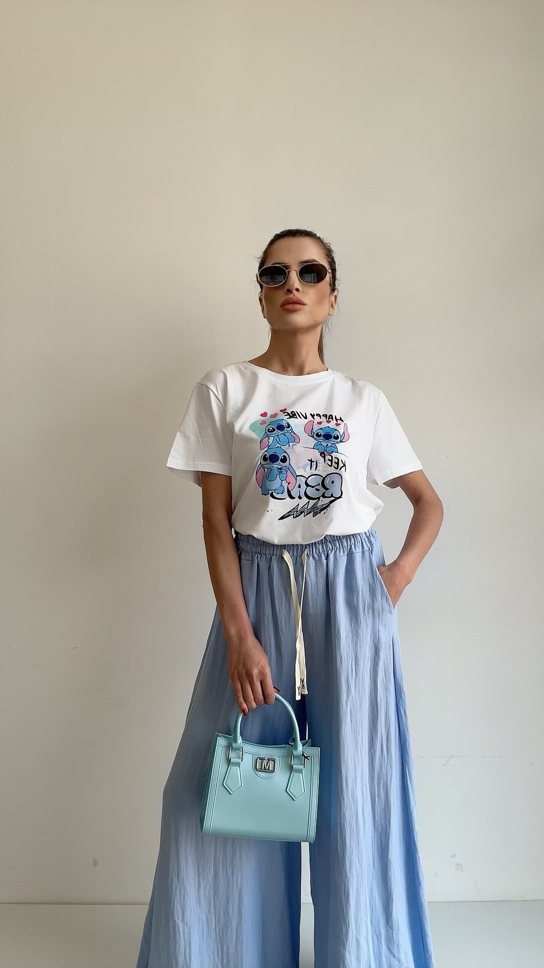 T SHIRT MAGLIA STITCH