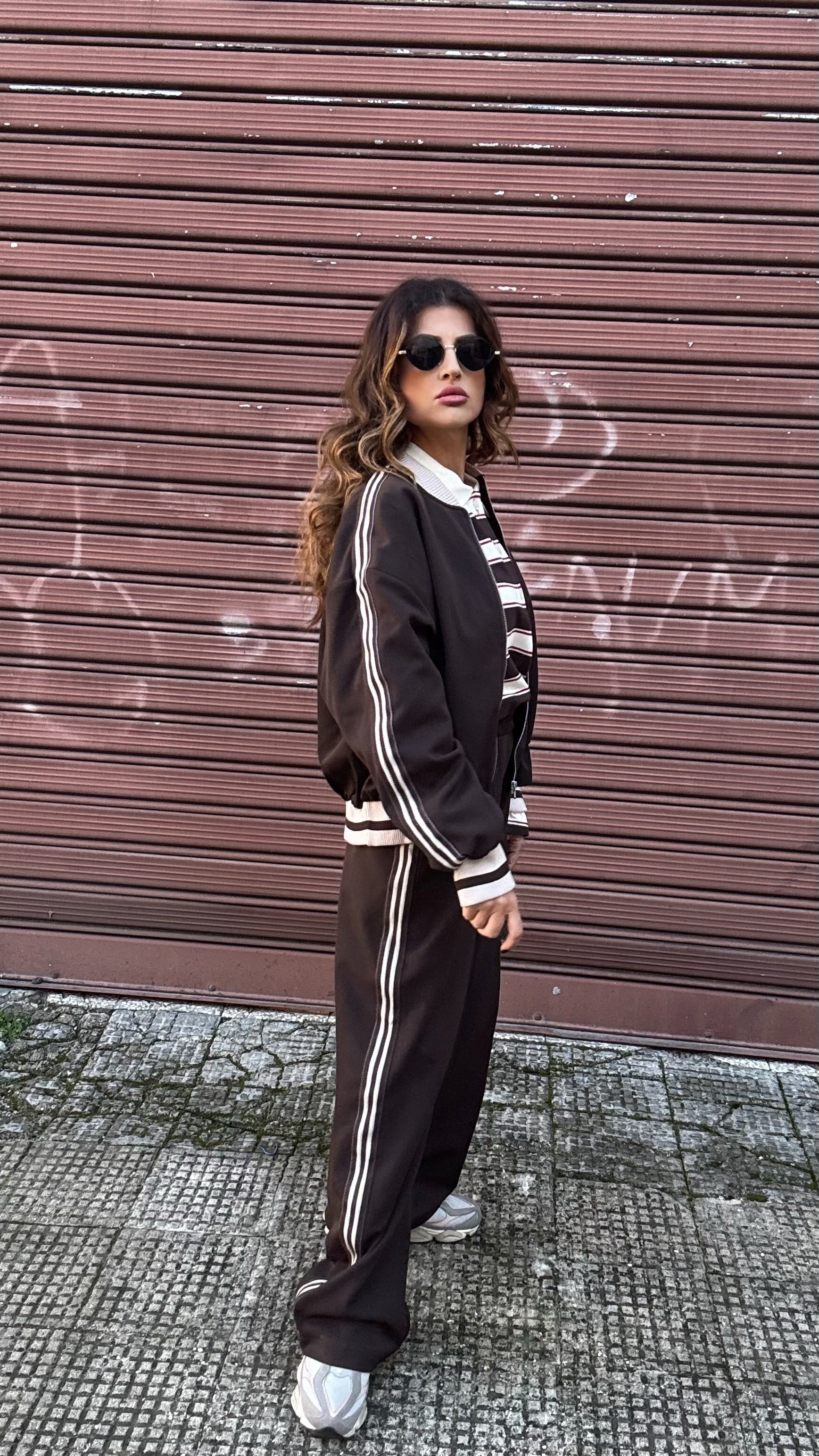 PANTALONE LUMINA STREET  MARRONE