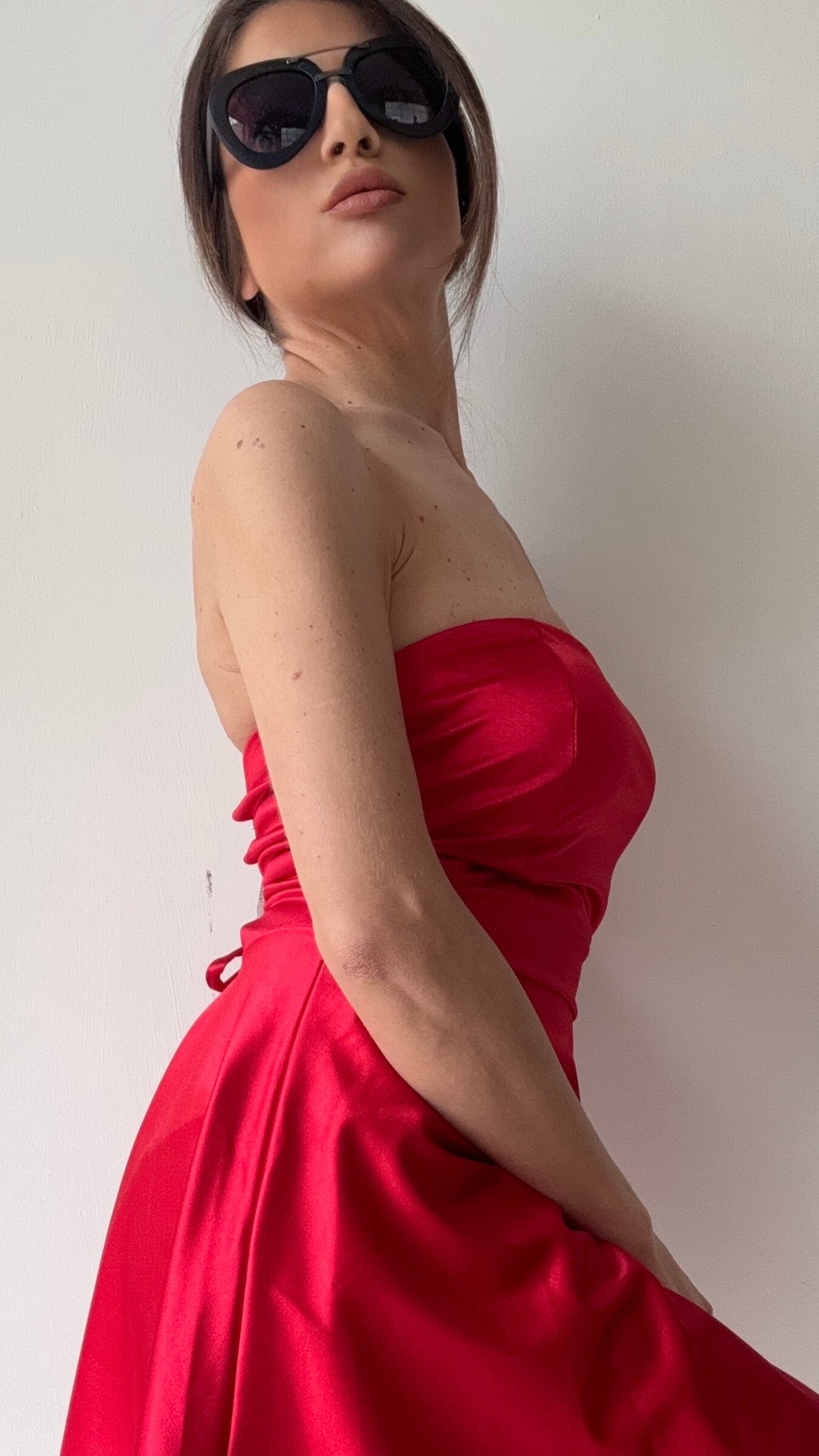 ABITO MARYLIN 633 ROSSO