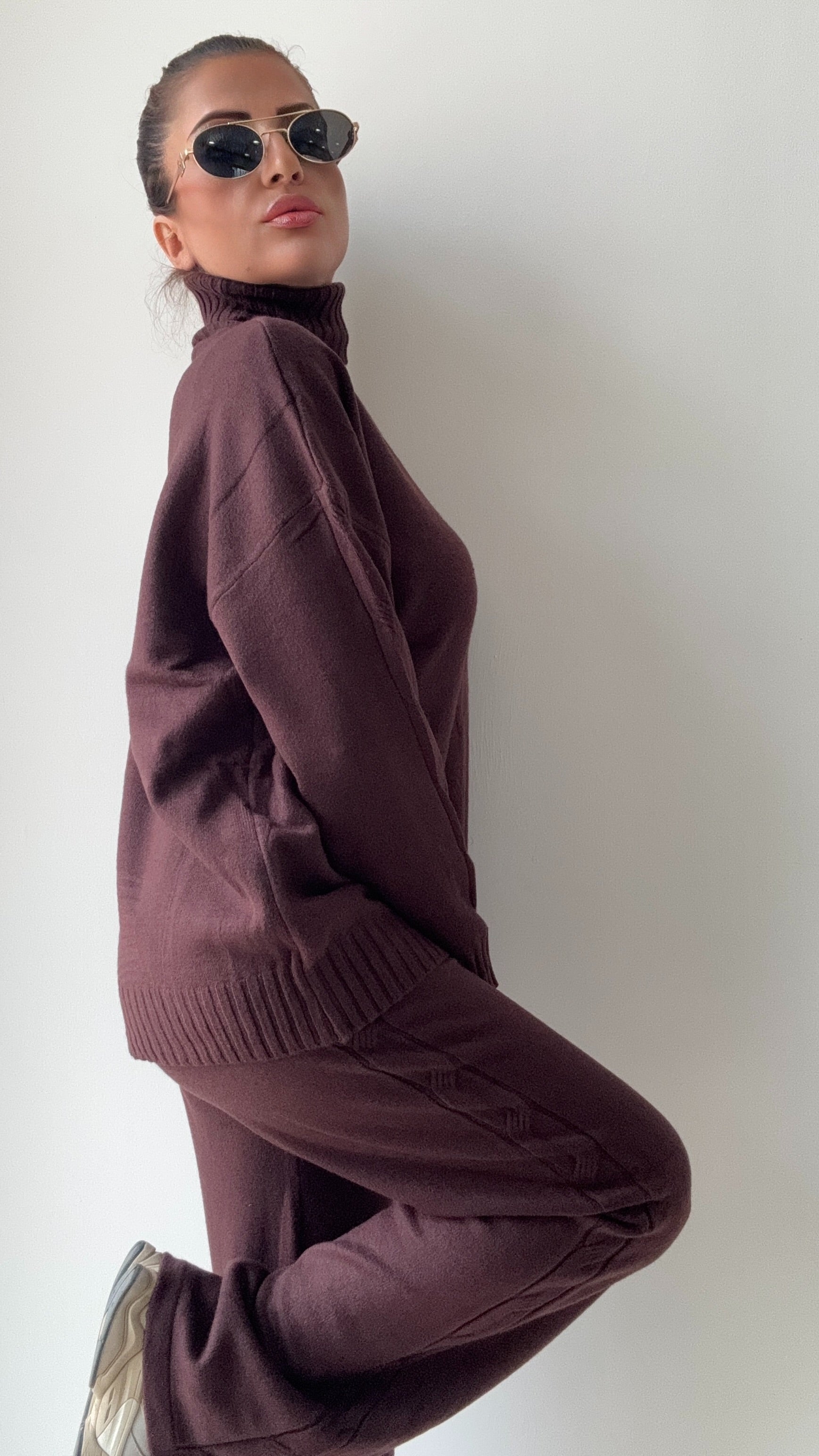 CORDSET CORDINATO DORA MARRONE