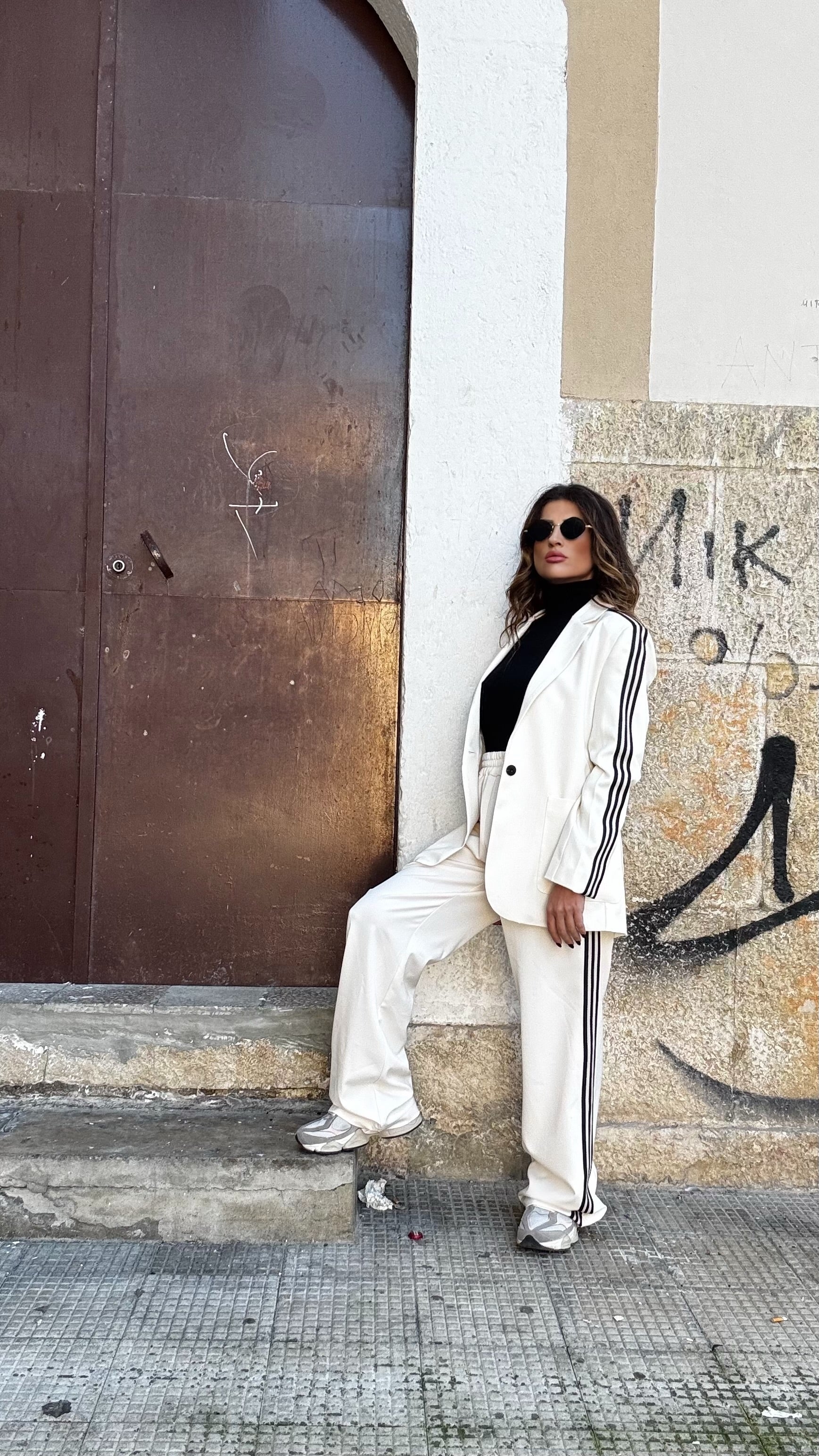 BLAZER GIACCA  STREET CREMA 935