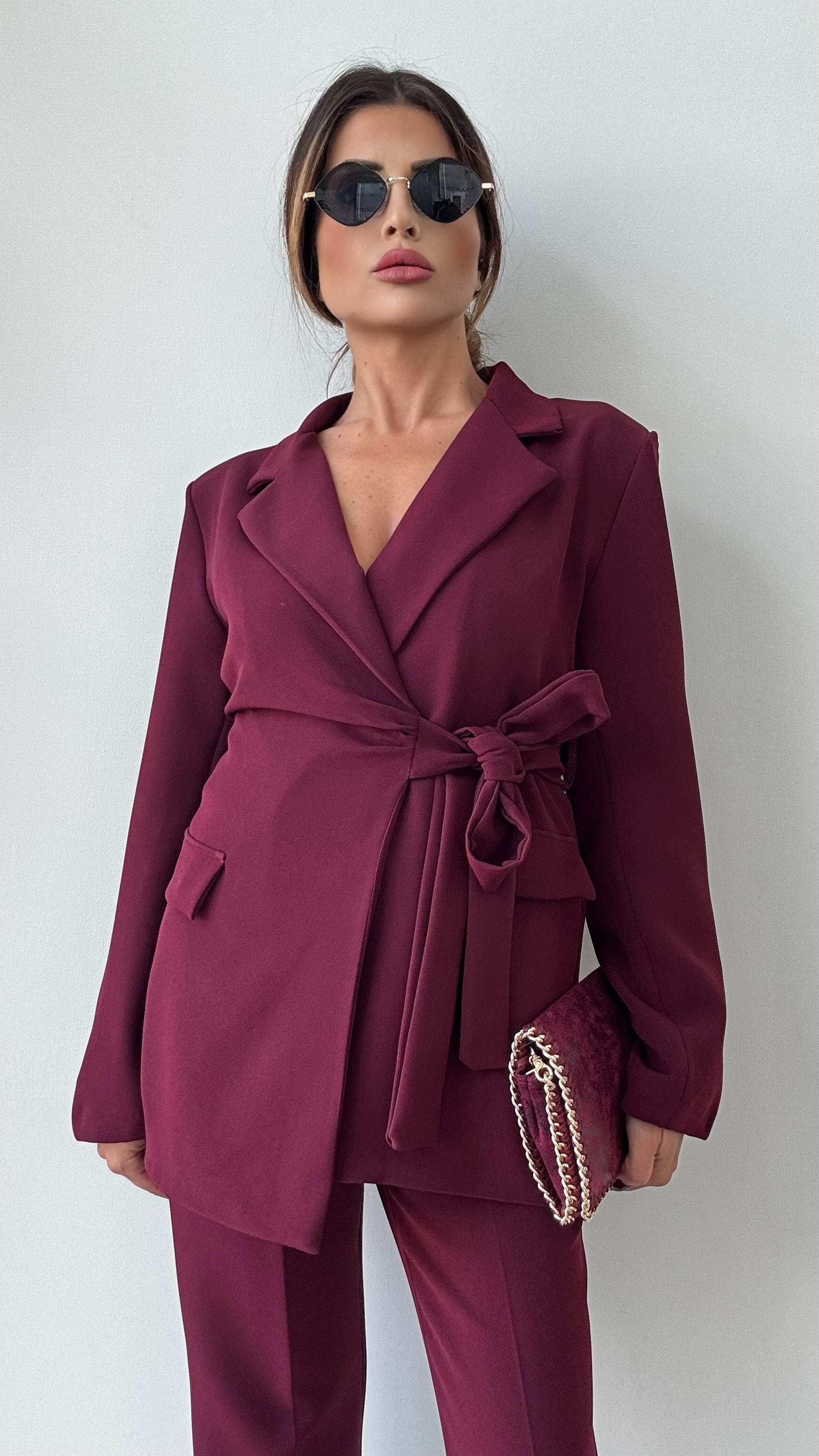 TAILLEUR ILARY  BORDEAUX