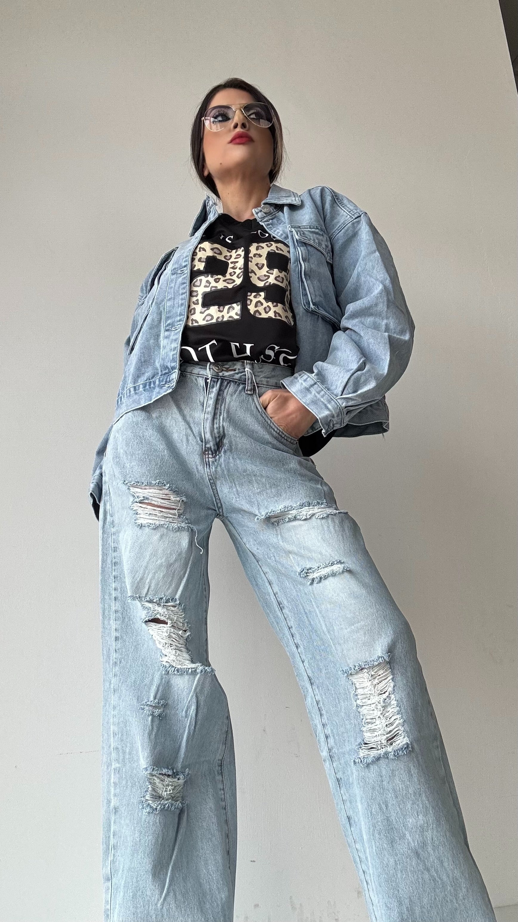 GIUBBOTTO ROXY OVERSIZE IN JEANS 308