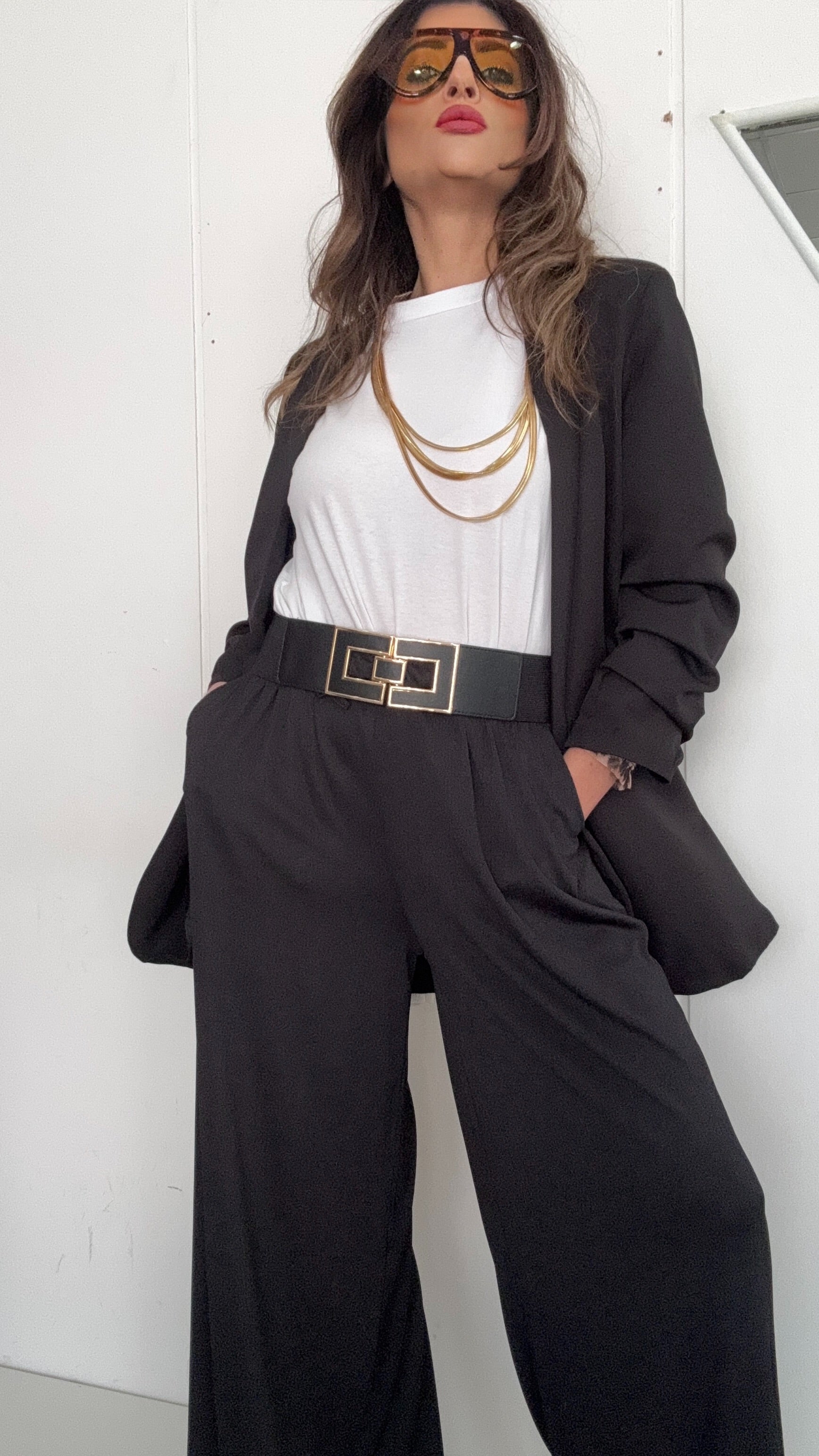 PANTALONE LUDOVICA NERO