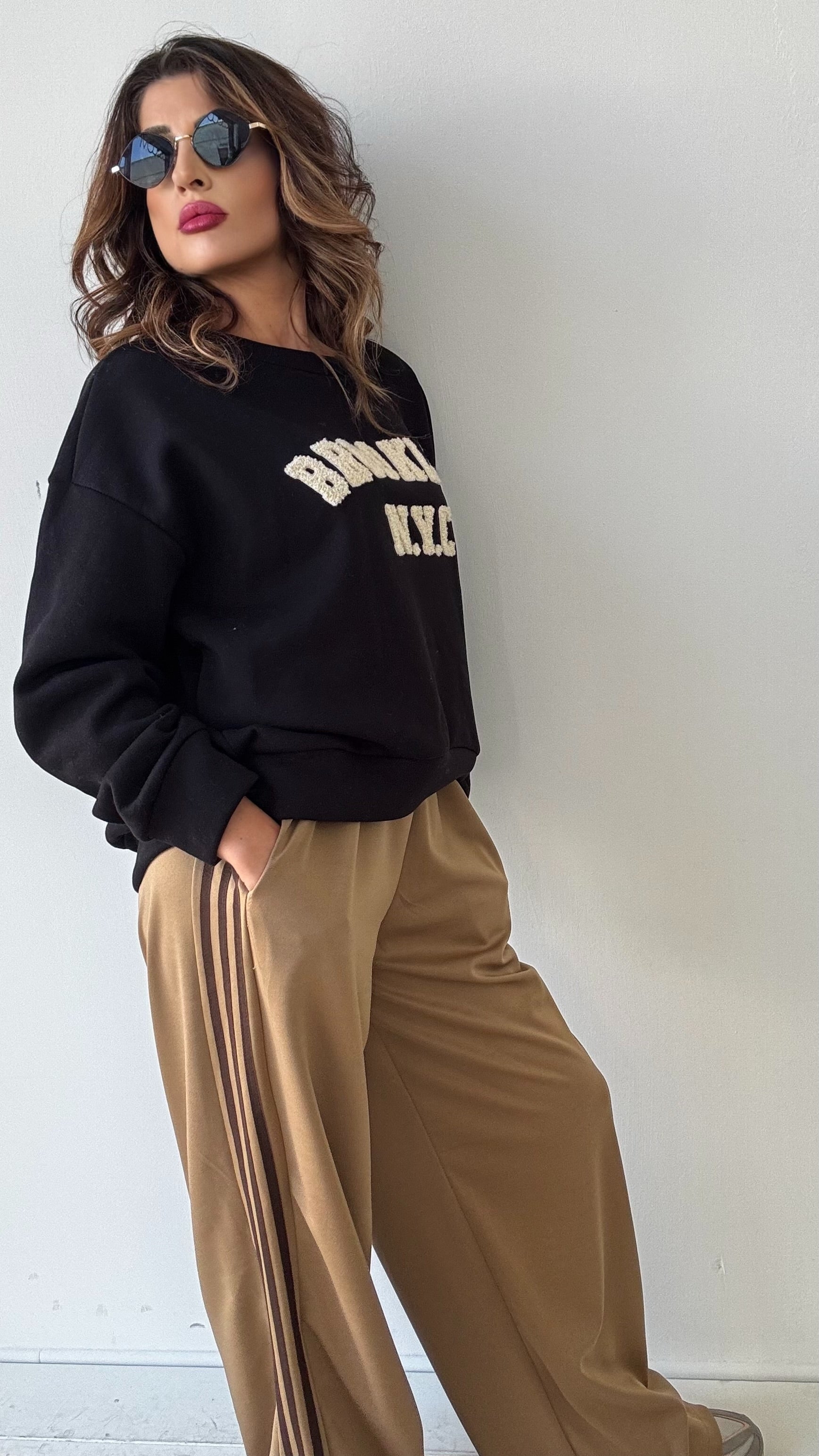 FELPA BROOKLYN NERA A485